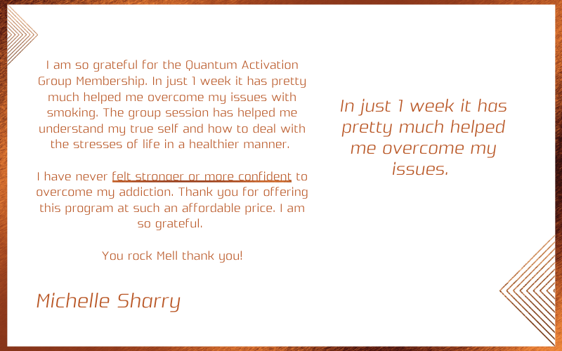 Mchelle Sharry Client Review